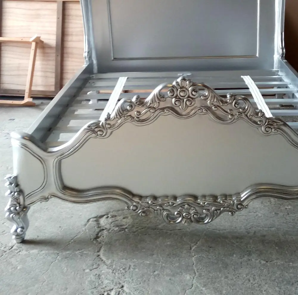 Luxury Magie Carved Bed - Bedroom Furniture