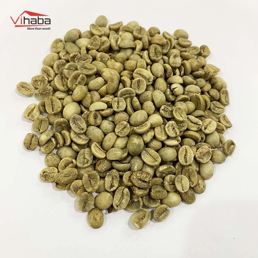 Ready to ship green coffee beans robusta pure coffee pack kopi robusta espresso coffee