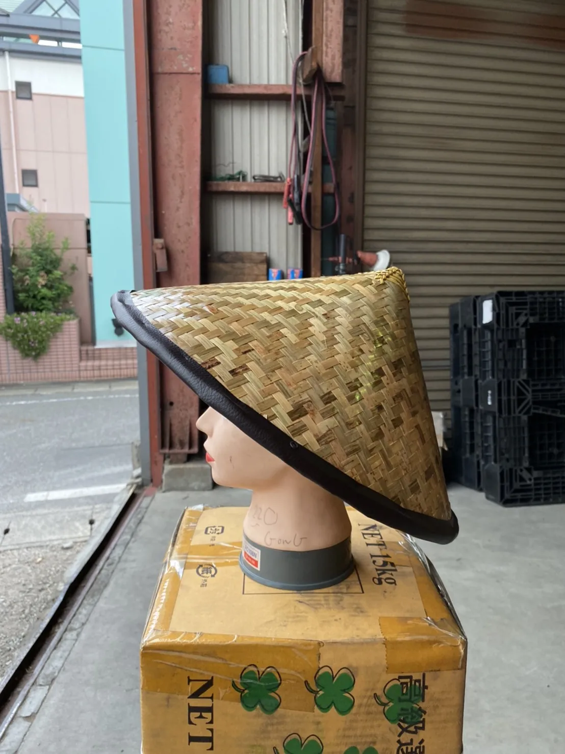 Экологически чистая биоразлагаемая уникальная ручная работа вьетнамская Бамбуковая Шляпа