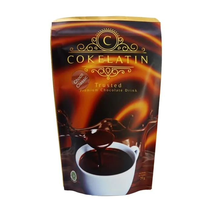 
Cokelatin Halal Premium Choco Classic Indonesia Cocoa Drink Powder 250gr 