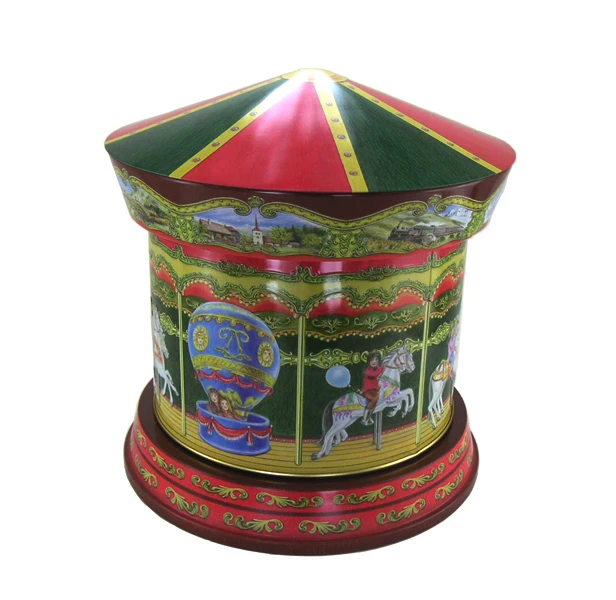 
music instrument metal tin can box food grade for tea coffee coffin chocolate cake candy toys stationery 