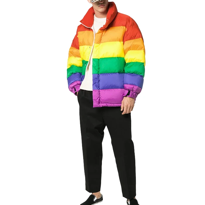 Новое поступление теплое модное хлопковое повседневное пальто с индивидуальным логотипом многоцветная куртка-пуховик