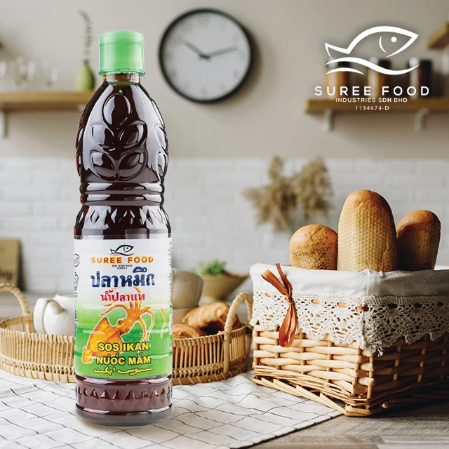 Best selling lower blood pressure Dry Squid Brand Fish Sauce suitable for savoury dish