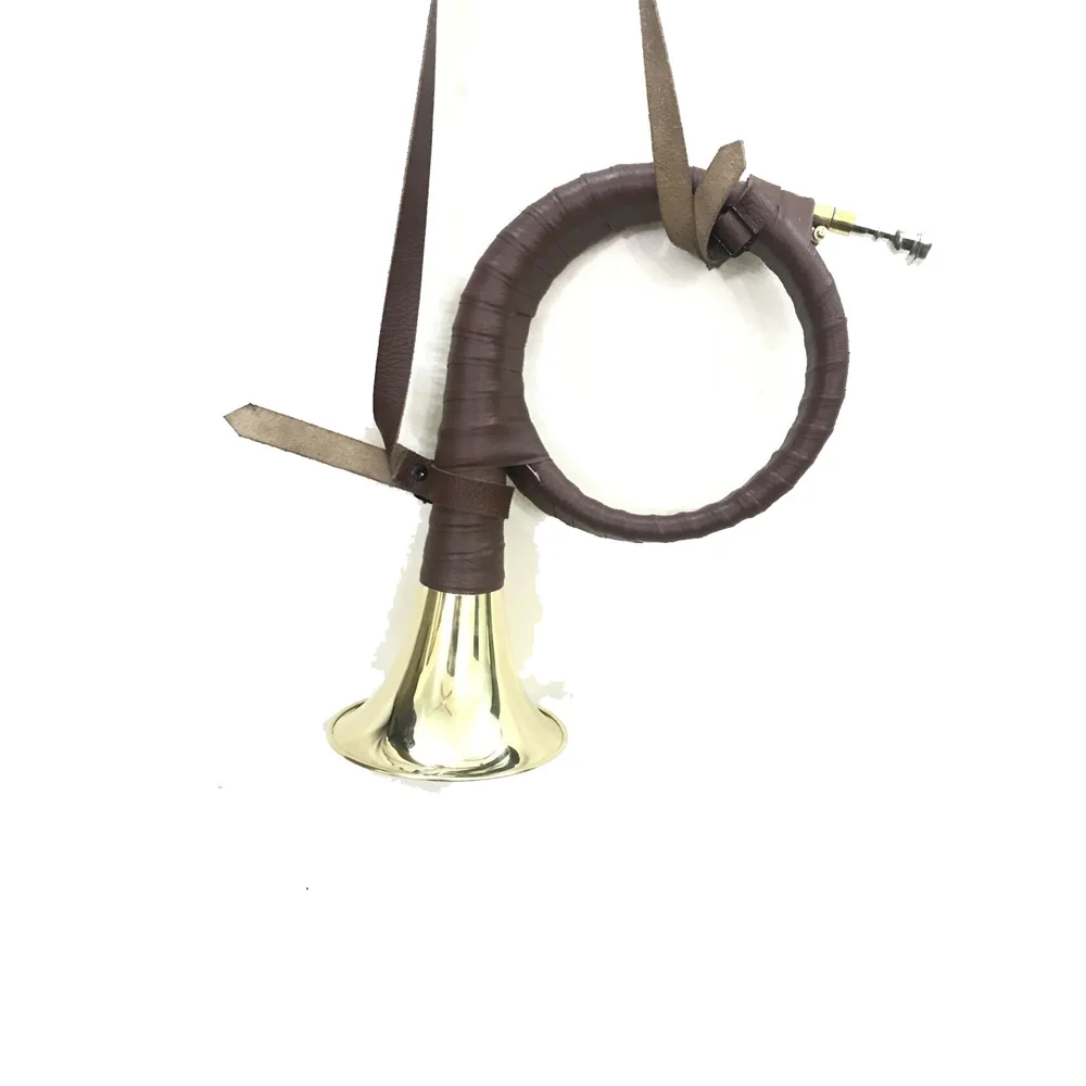 
Brass Bugle Hunting Horn - Cutest horn 
