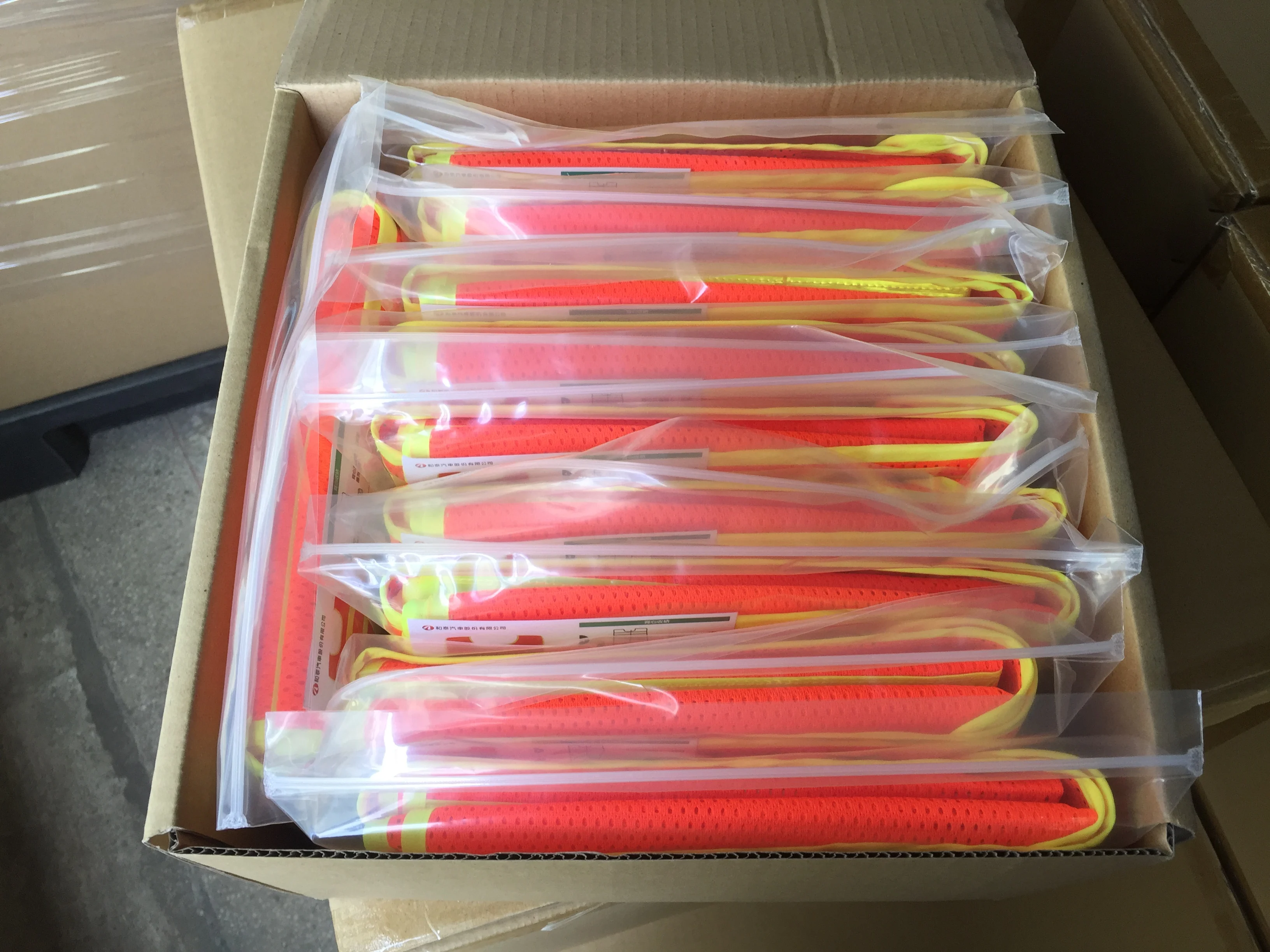 Car rescue safety vest LED for vest