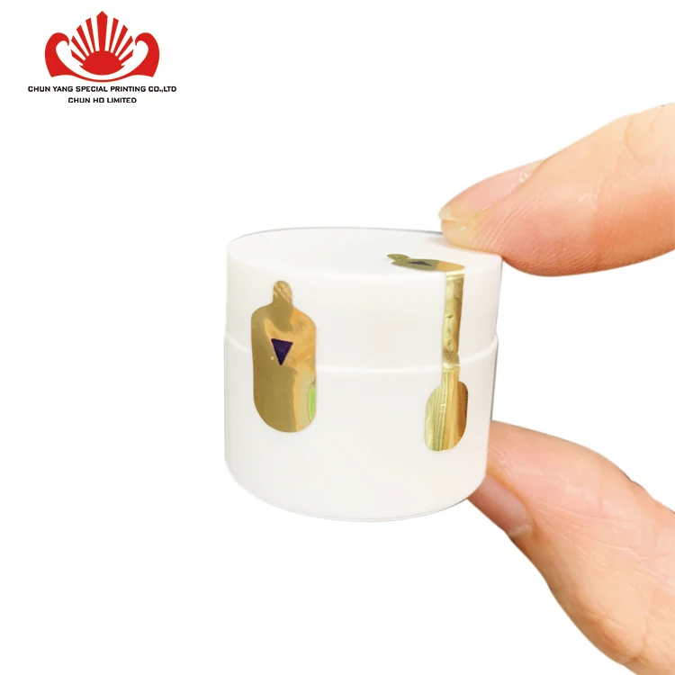 Strong adhesive permanent security seals sticker