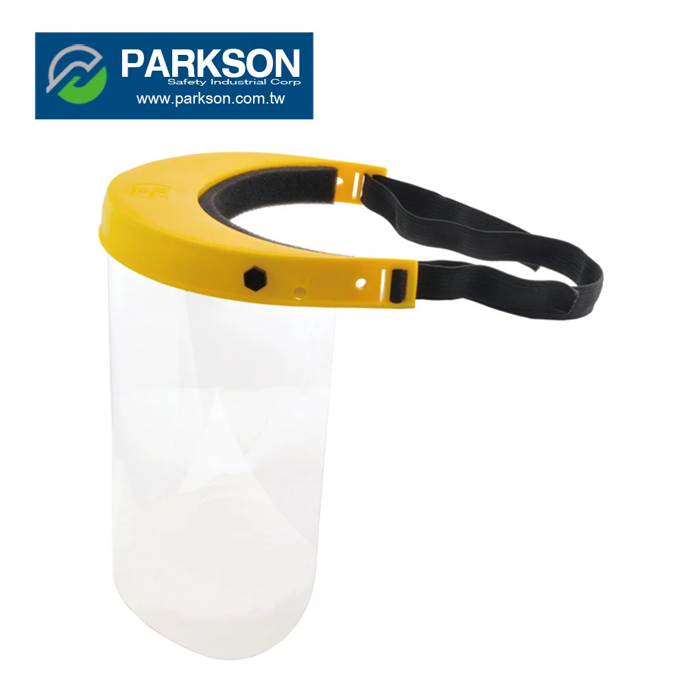  Экономный полиэтиленовый чехол PARKSON SAFETY Taiwan эластичная лента прозрачный экран для лица Защита ПК козырек CE EN166