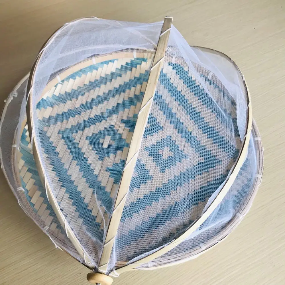  Hot trending hand made bamboo food cover