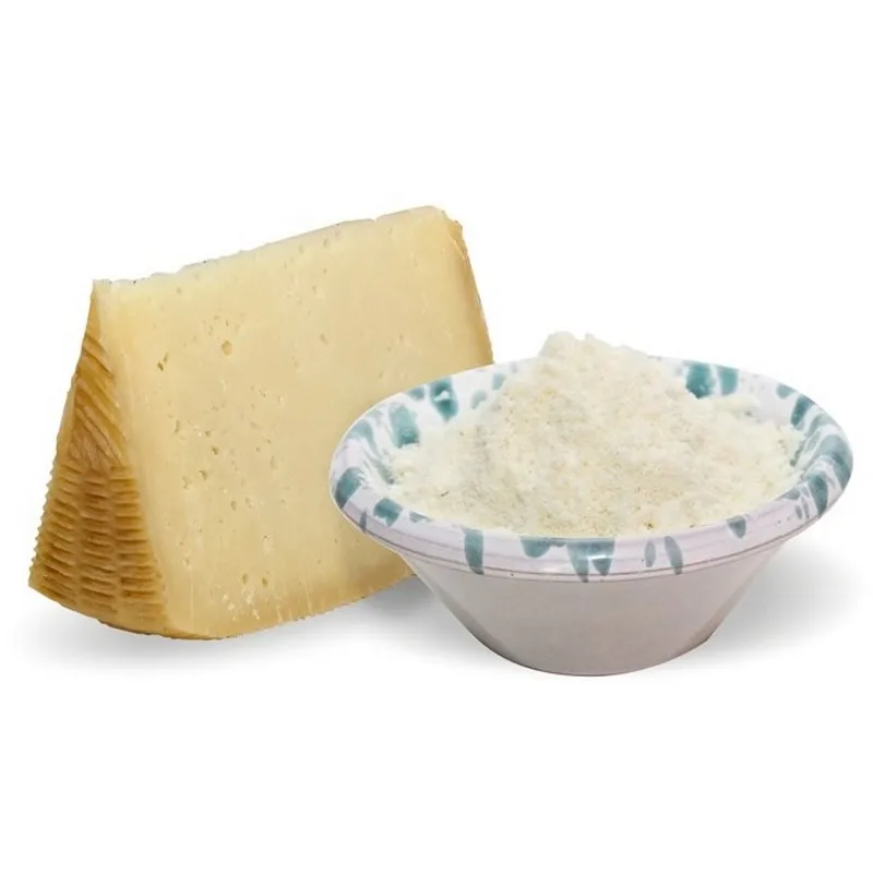High Quality Italian GRATED PECORINO hard cheese powder for cooking 0.2kg vacuum pack for export