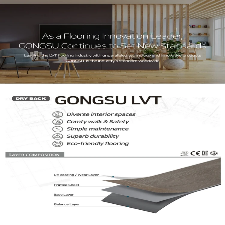 lvt wallpaper Made In Korea manufacturer PS 4023 lvt vinyl flooring wall paper rolls peel and stick tile