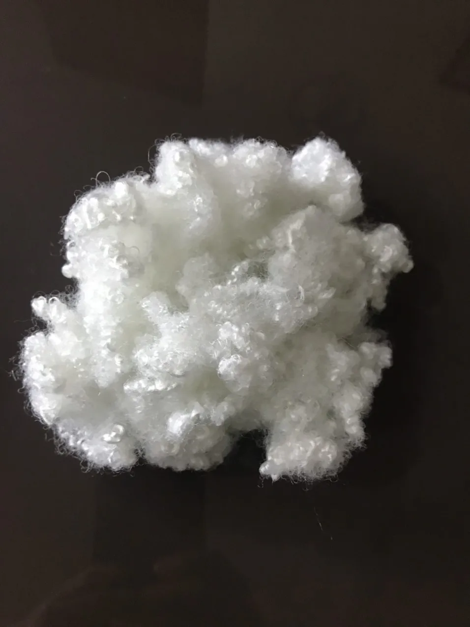 Hollow Conjugated Siliconized Polyester Staple Fiber  white color A grade
