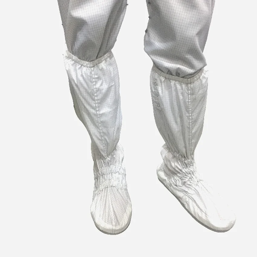 
Anti-Static Booties Short Cleanroom Foot Cover with Eva Sole Fall Protection (CR) 