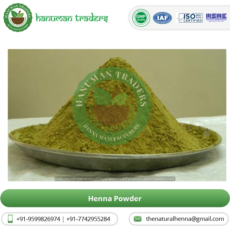 Indian Henna Exporter Buy Bulk Original Henna Hair Powder Best Sojat Henna for Mehandi Cone and Body Art