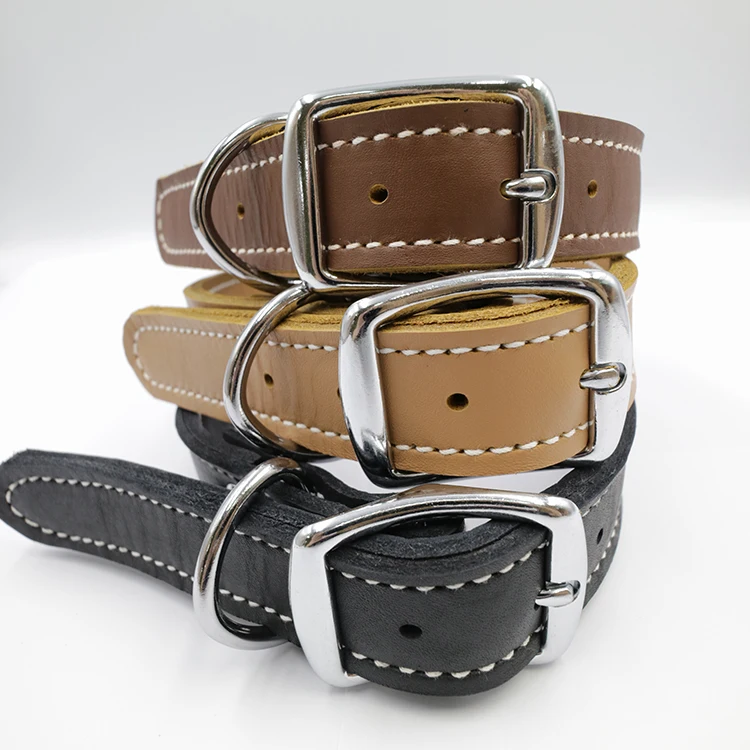 double layer dog collar 