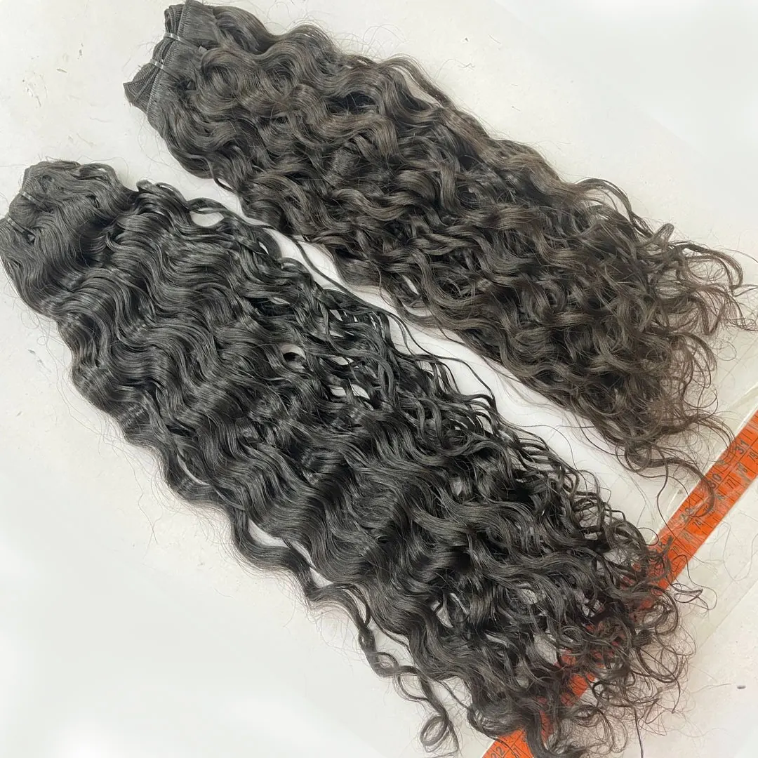 Raw Originally State Curly Medium Length 18 20 22 Inches Human Hair Curly Weft Bundles Frontals Closures Wigs Free Shipping Hair