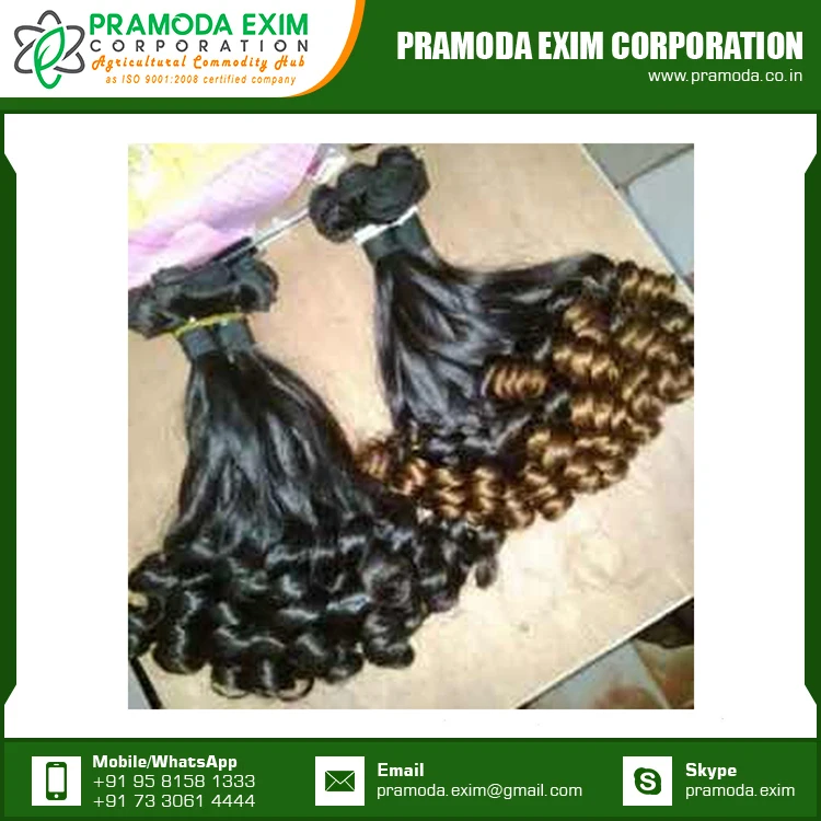 Best Quality Hot Selling Indian Human Hair Extension Exporter and Supplier