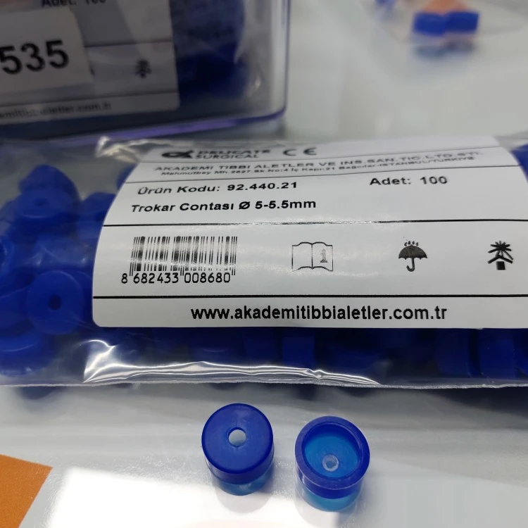 Trocar valve 100 Pcs surgical instrument Trocar Cannula Seal Plastic Trocar Washer 5 mm 10 mm Surgical Instrument