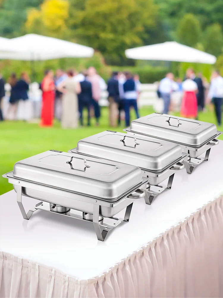 Wholesale Manufacturer Economic Stainless Steel Roll Top Food Warmer Chafing Dishes For Catering