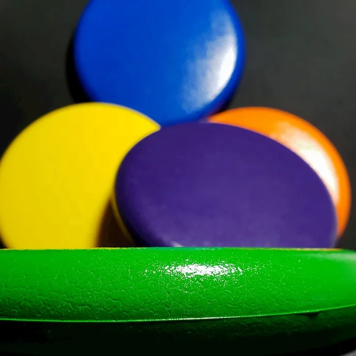 
High gloss coated PU foam flying disc 