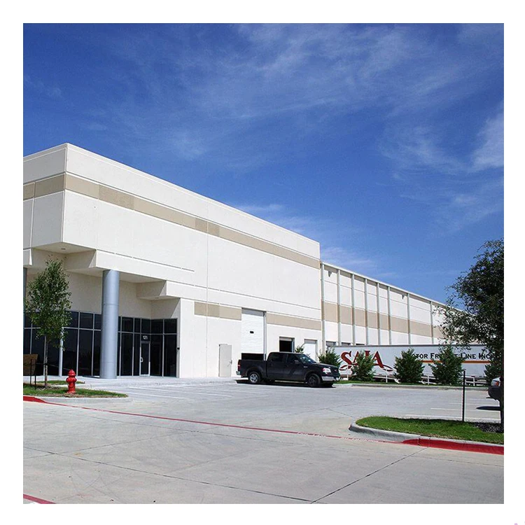 Quick build frame light weight large span steel structure prefabricated hotel apartment building