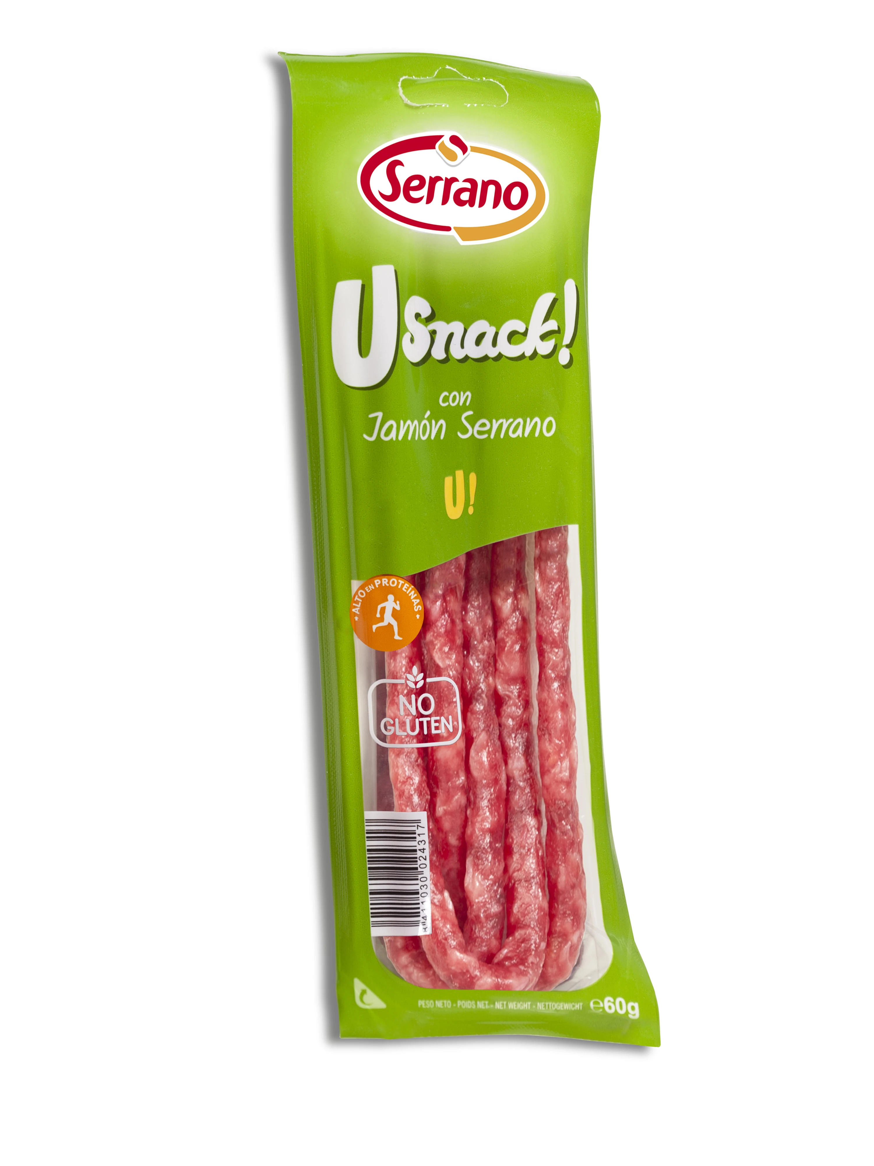 U закуска JAMON SERRANO 60 г