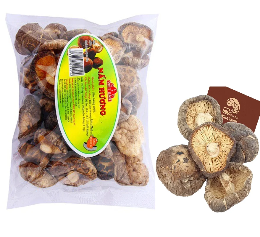 Viet Nam Manufacturer San Dried Shiitake Mushroom 80gr With The best Price For