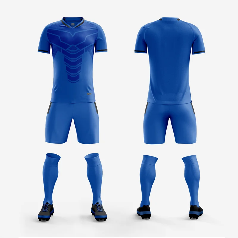 Custom Logo Soccer Jerseys Uniform Printing Blank Football Shirt For Men Team Soccer Wear
