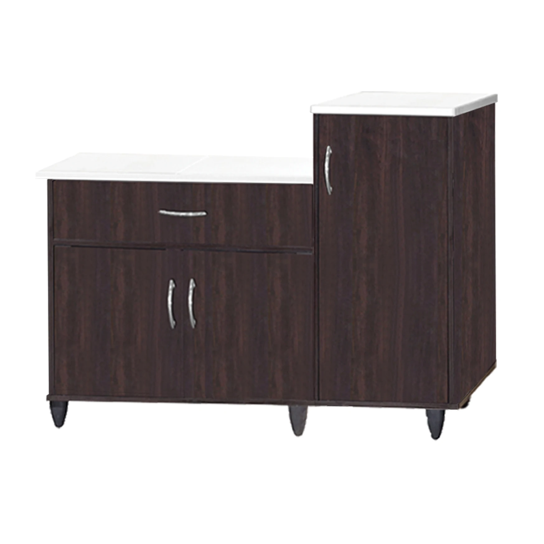 Big Capacity 1 Drawer and 2 Shelf with Door Wooden Kitchen Cabinet Made in Malaysia 2109