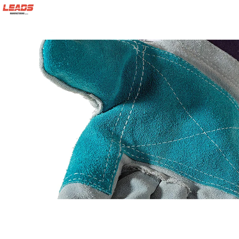 Hot Selling Heavy Duty Glove with Safety Cuff and Wing Thumb Leather Gloves Canadian Rigger Gloves