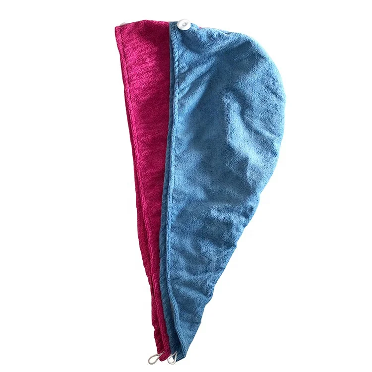 
Wholesale Beauty Hair Drying Microfiber Turban Wrap Towel 