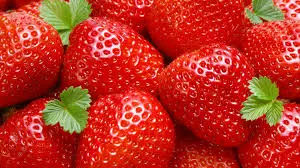 Fresh Strawberries Fruits