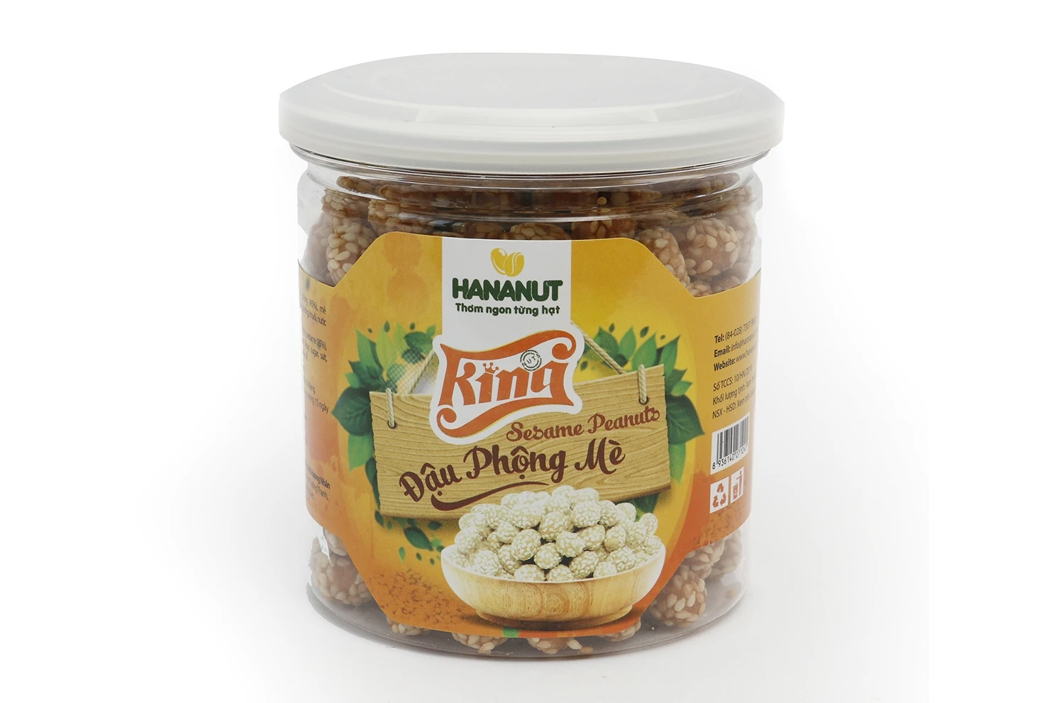 OEM Sesame Coated Peanut In Small Bag At Factory Price From Vietnam