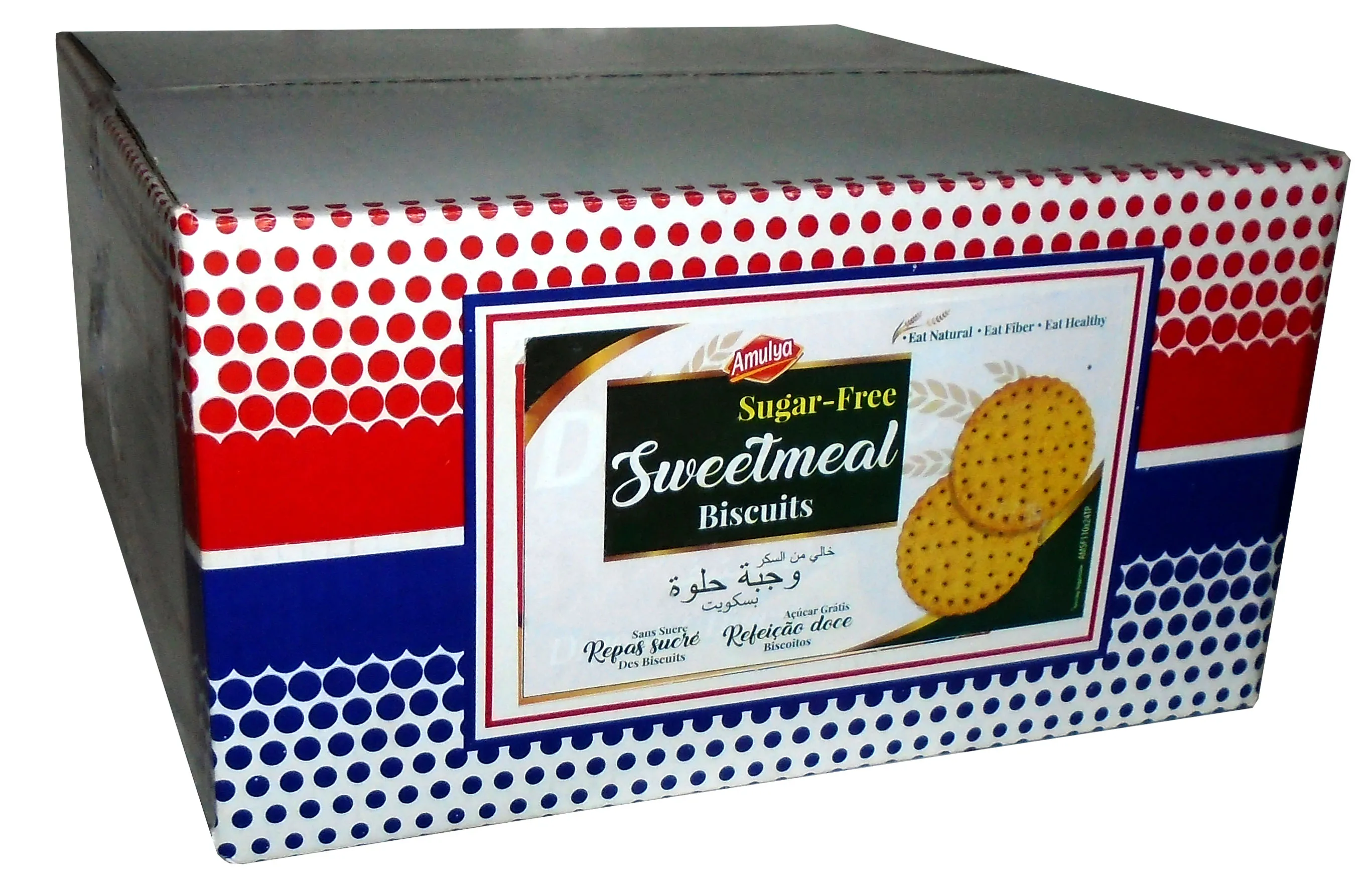 Sugar Free Sweetmeal Cookies Good Dietary Fiber Best Healthy Choice Premium Sugarless Biscuits Suitable for Diabetics 130g pack