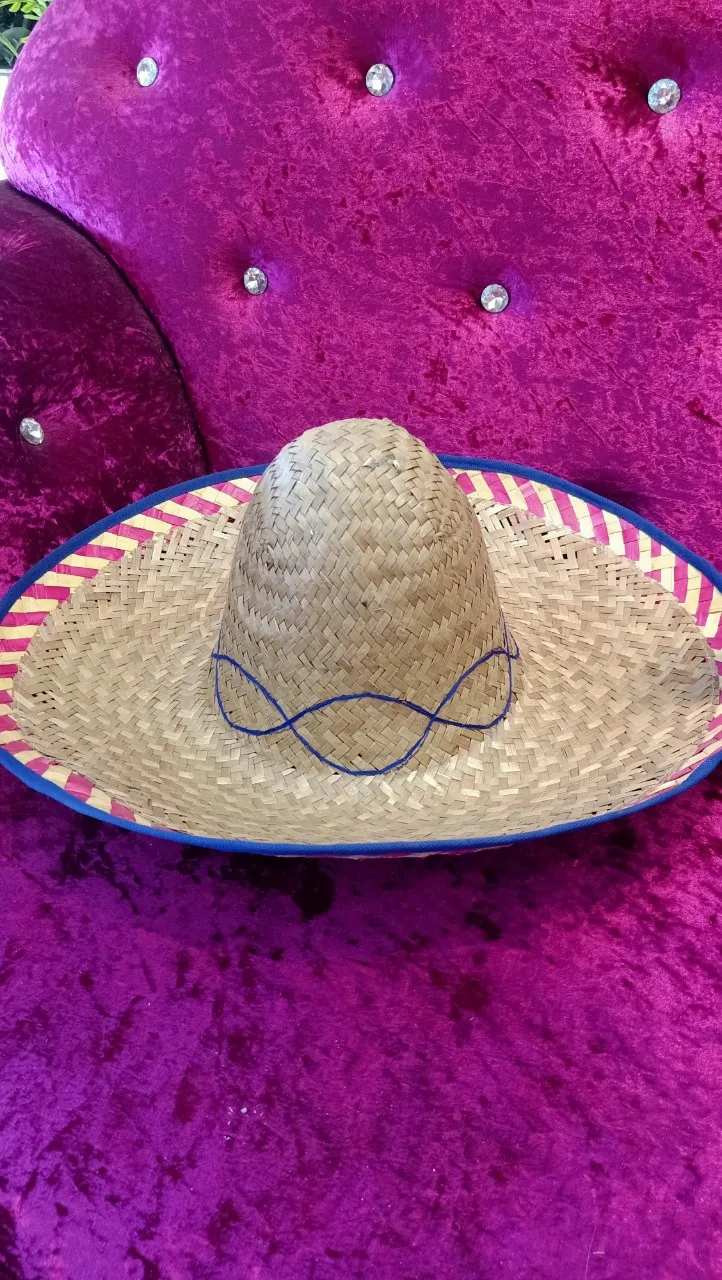 
Wholesale mexican straw hat summer outdoor sun beach straw hats 