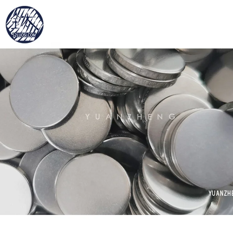 Заказной круглый диск из титана класса