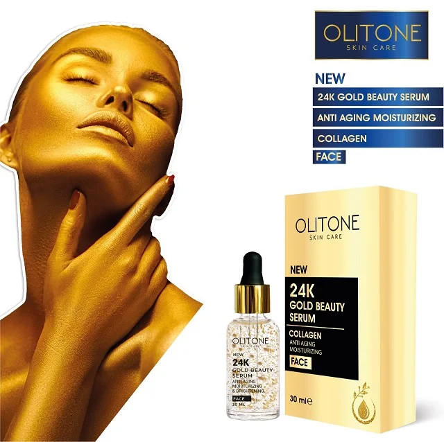 OLITONE 24K Золотая Красота Сыворотка золотой коллаген и гиалуроновая кислота против старения против морщин Многофункциональный увлажняющий Восстанавливающий увлажнитель