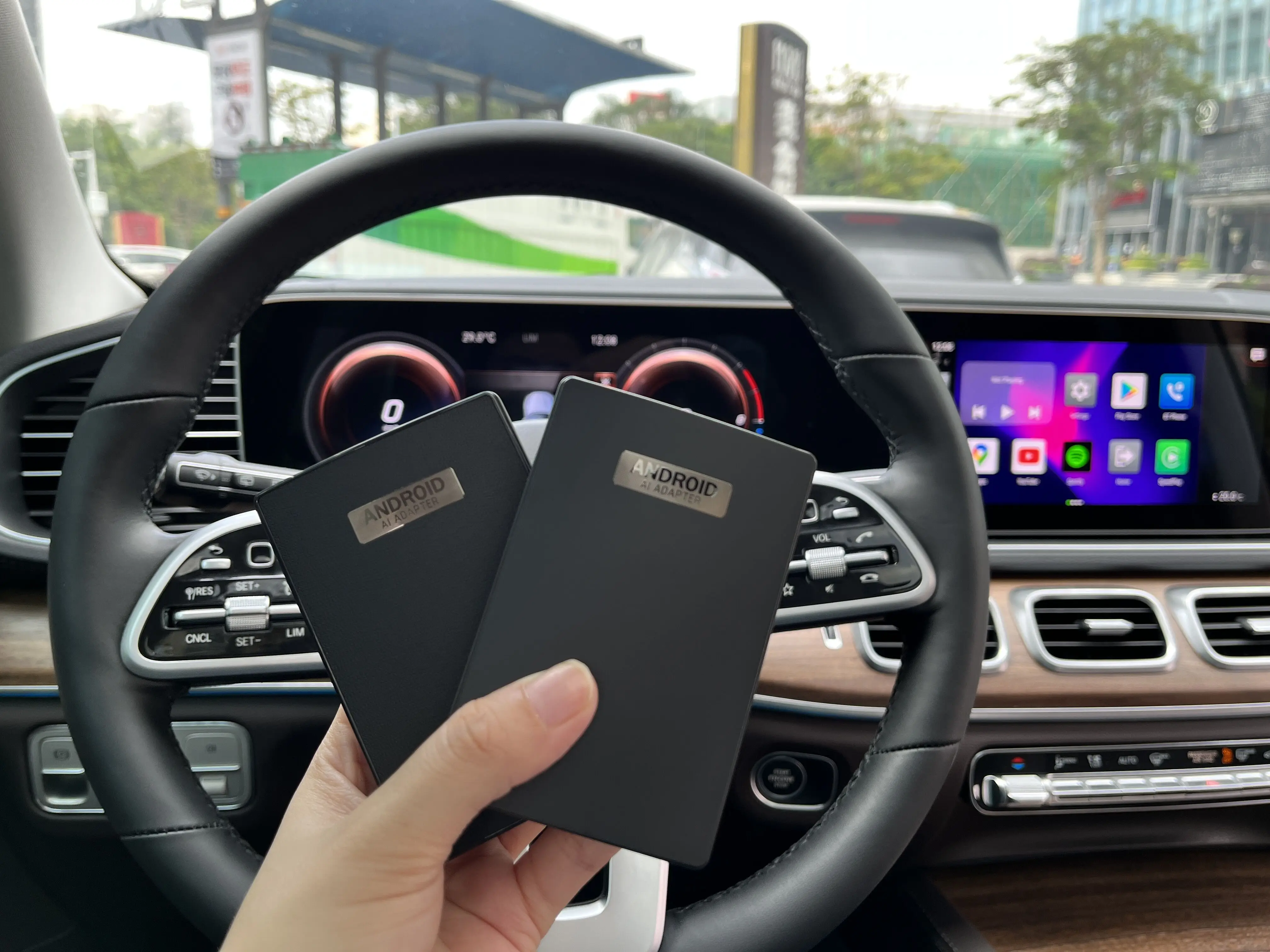 New Smart Carplay Ai Box Mini Android 9.0 Box 4G+64G Octa Core Carplay Wireless Android Auto Applepie Carplay Box