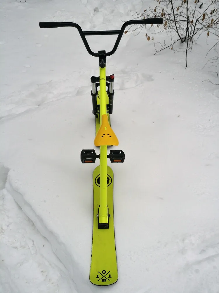  Skibike snowscoot для горнолыжный лыжный горный велосипед катания на