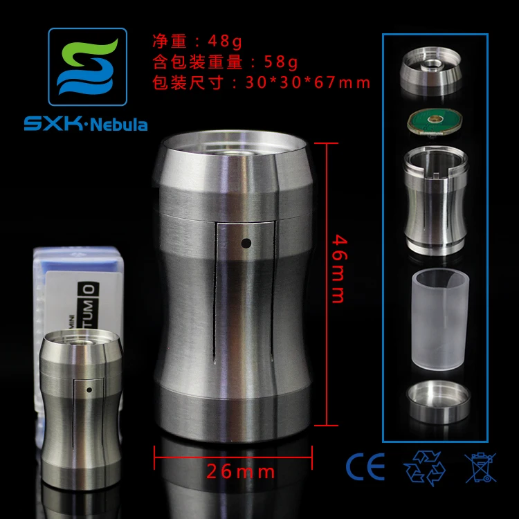 zero mechanic mod Factory SXK Zero Mod vape vapor mod