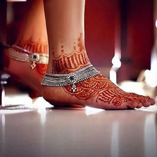 
Traditional Anklets The Pleasing Tinkling Musical Ornament Bridal Jewellery lowest price for NH fashion 2021 