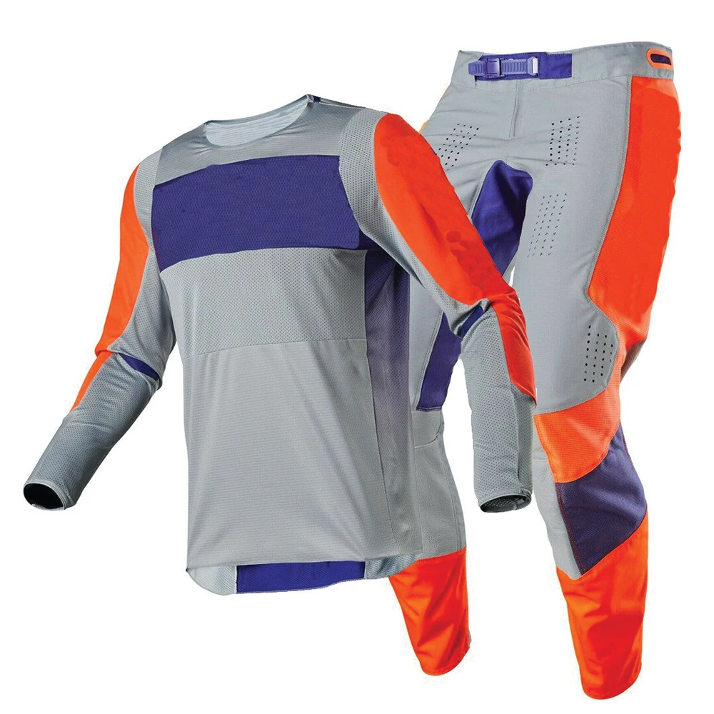 Custom Design Mx Motocross Riding Jersey Auto Unisex Mesh Oem Dirt Bike Jersey Pants Combo Suit