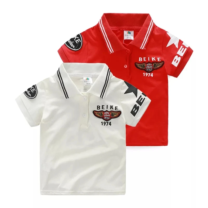 OEM service wide stripe children boys polo t shirts boys mix color kids clothes from Bangladesh with cheap price