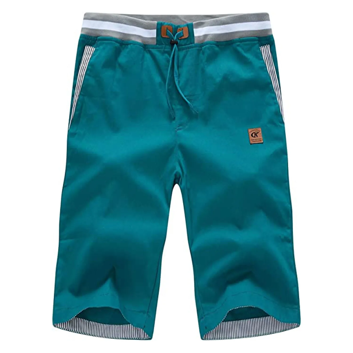  Индивидуальные Бамбуковые мужские шорты спортивные для фитнеса и бега повседневные короткие пляжные