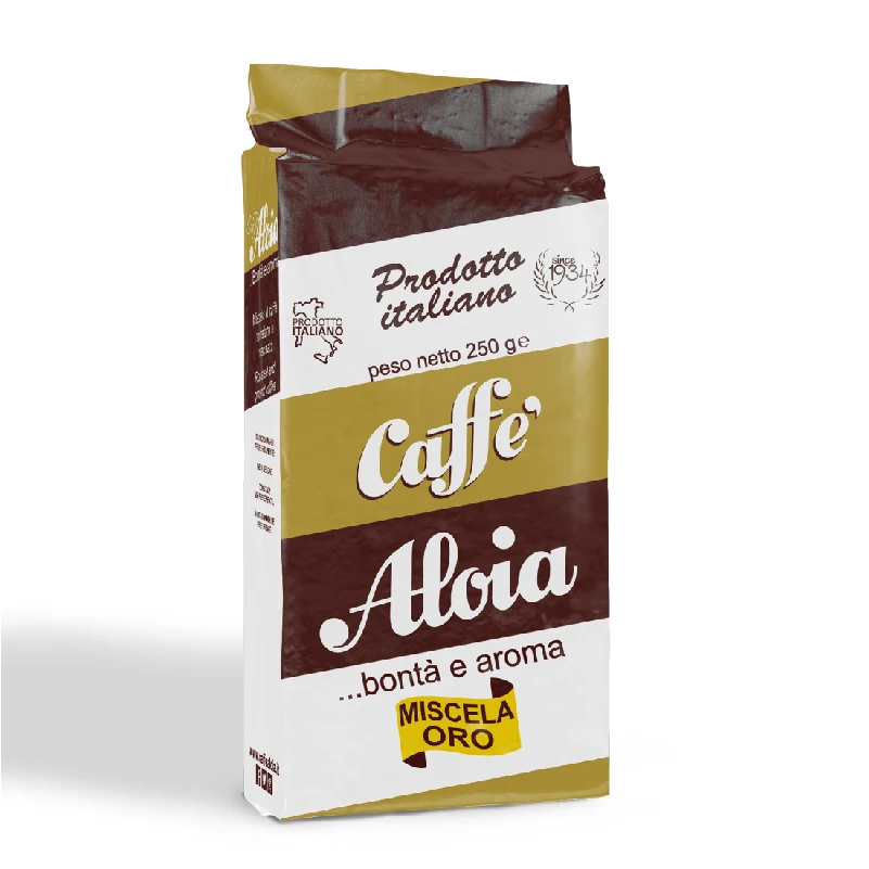 
 Комплект из высококачественных итальянских молотого кофе-Speciale Арабика панель Oro смесь 250 гр  