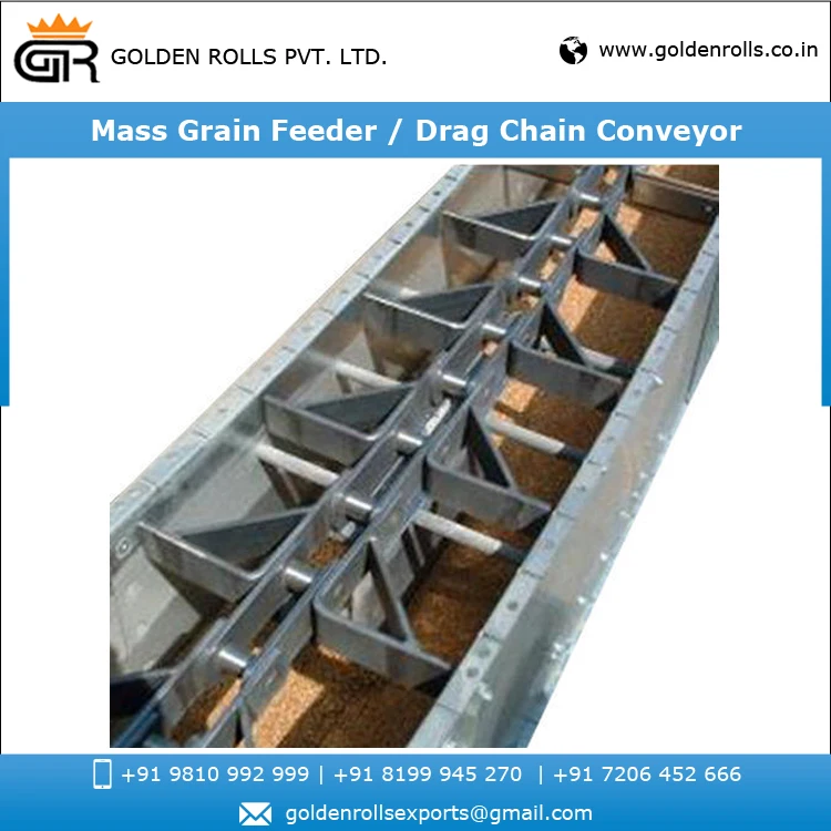
Variable Power Top Selling Mass Grain Feeder / Drag Chain Conveyor at Minimal Price 