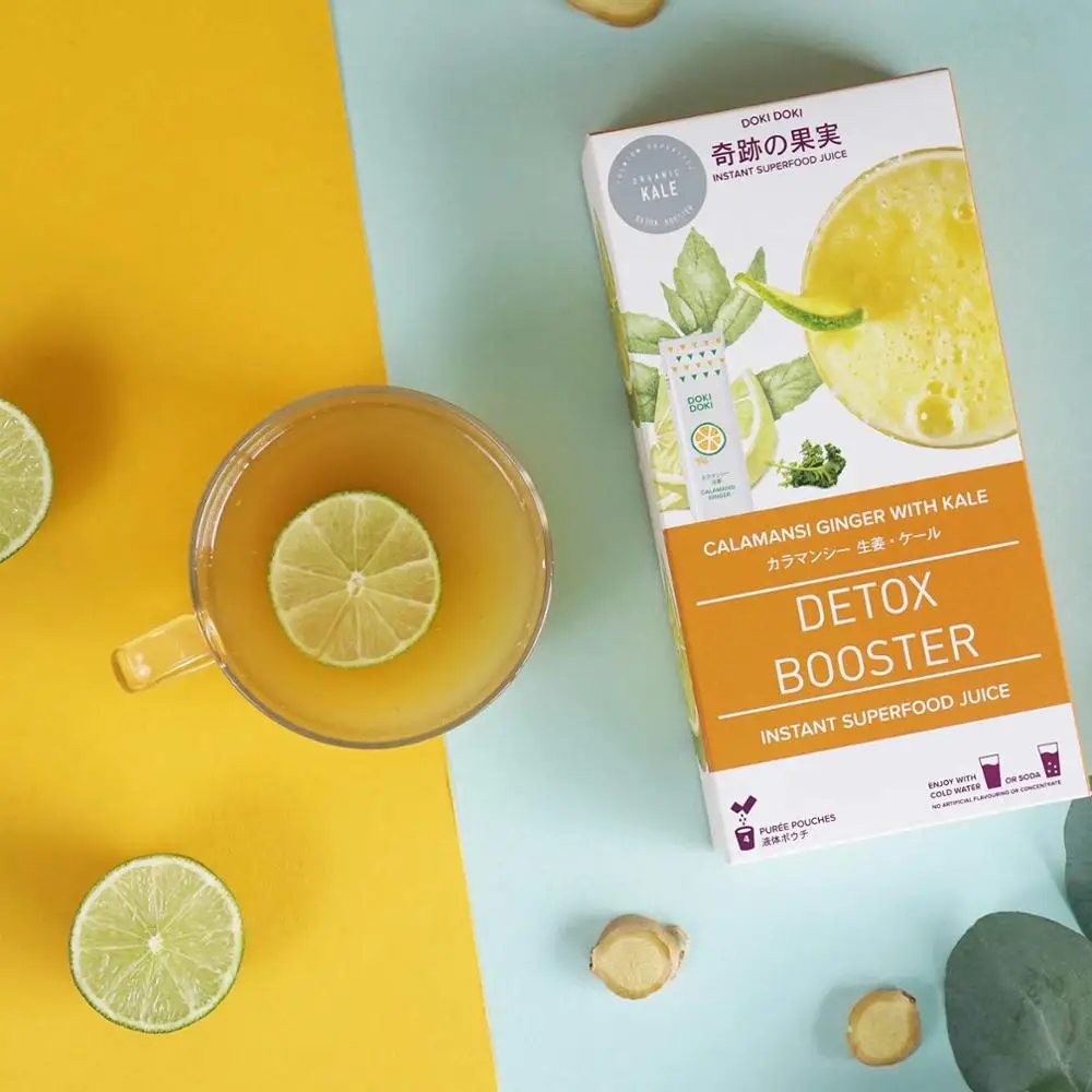 OEM/ODM/Private Label Calamansi Ginger Kale Superfood Juice Supplement - Boost Digestion Naturally