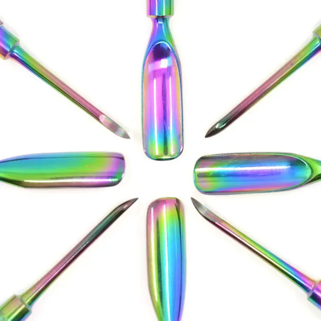 
Stainless Steel Cuticle Pusher Cutter Trimmer Skin Care Facial Care/Stainless Steel Professional Manicure Nail & Cuticle Pus 