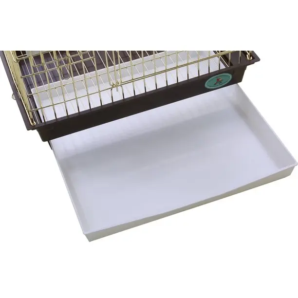 Large Comfortable Black Color Parrot Bird Cages With Breeding Door For Parrots Lovebird Pet Living House