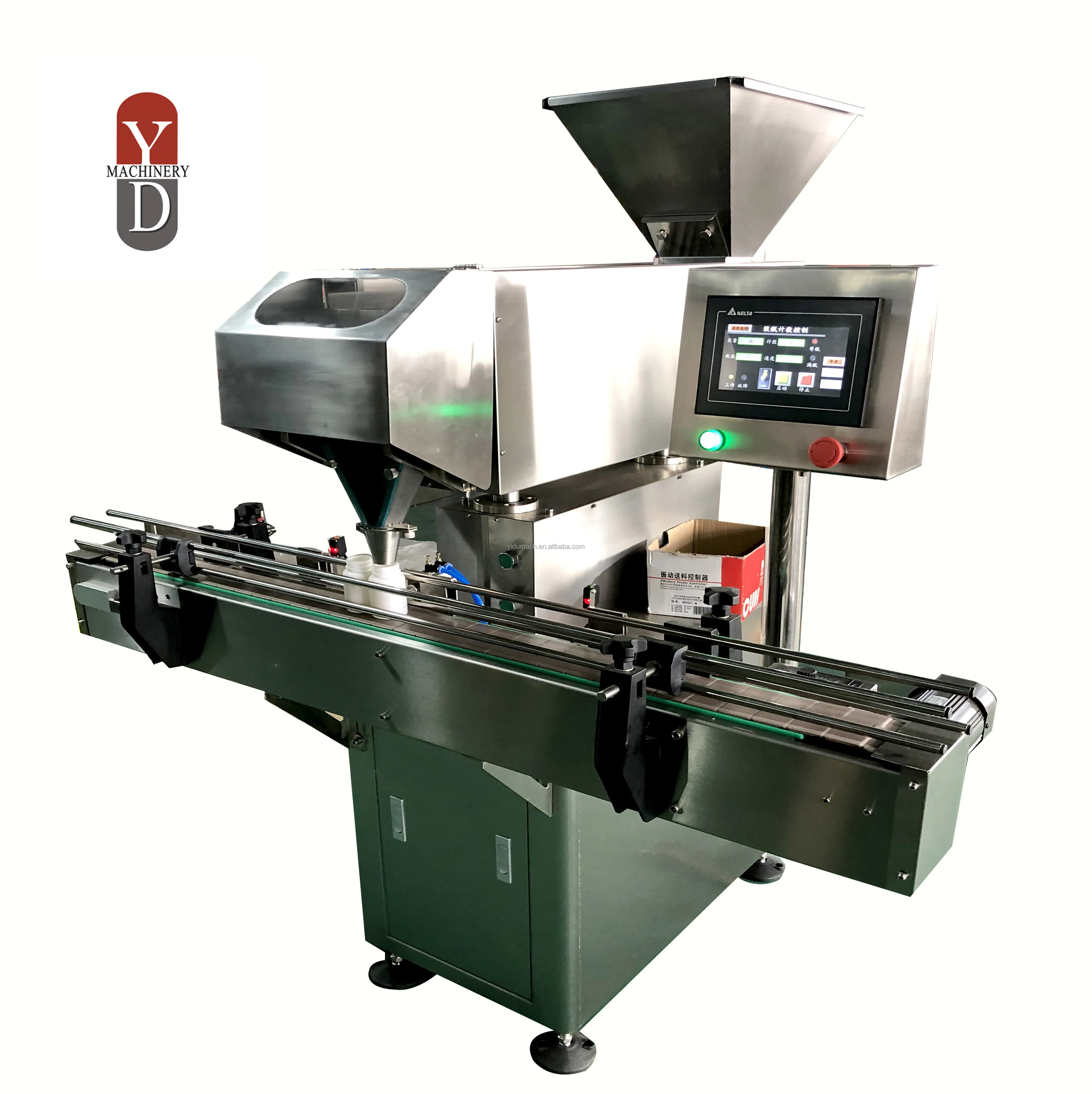 2021 New type 8 channel automatic capsule /tablet counting machine Counter Machine for pharmacy YD-8