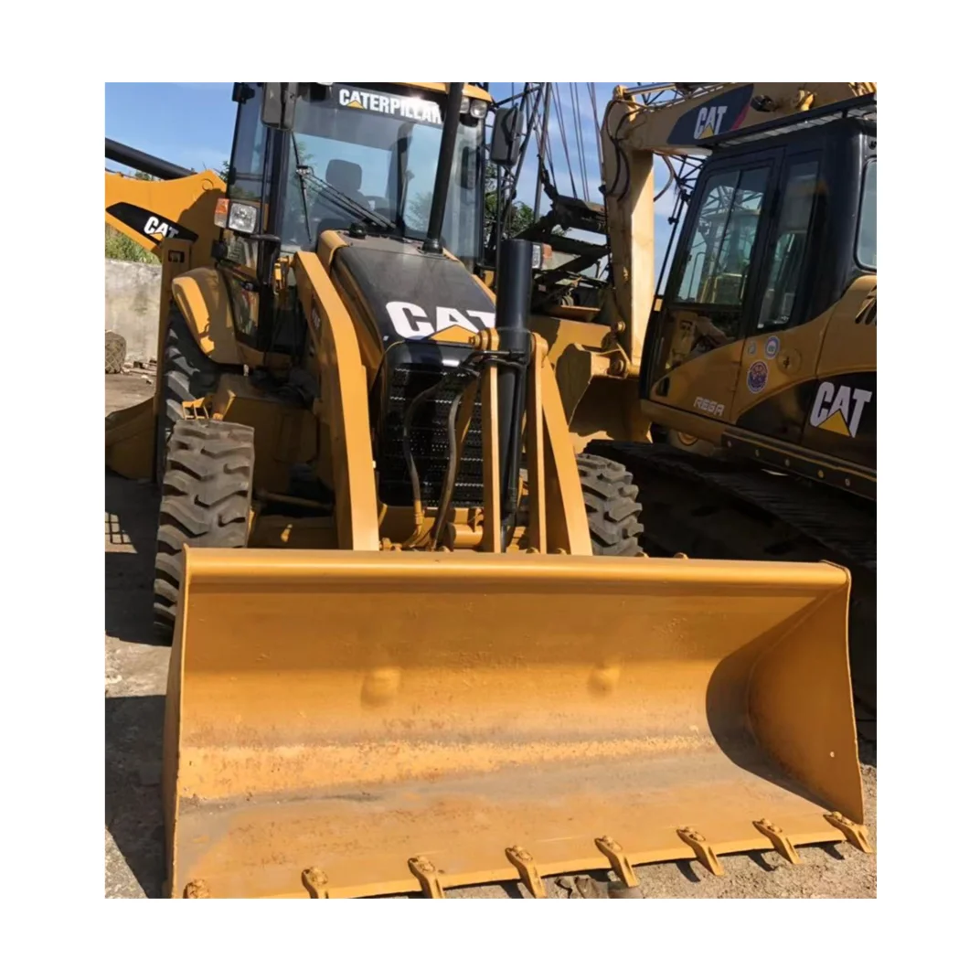 Original retroexcavadora CAT416F backhoe excavator loader CAT416F small backhoe loader with best price for sale